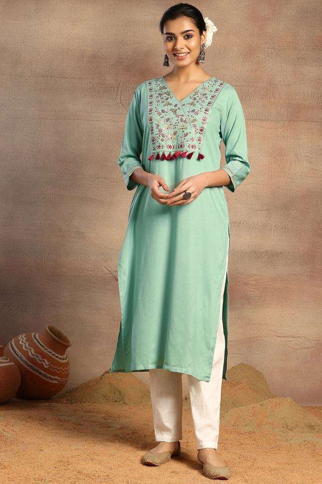 indya green dress Green Satin Puff Sleeves Long Prom Dress, Green A-Line Formal Dress main image 0