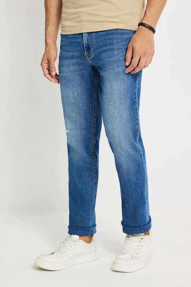Light-Wash-Cotton-Slim-Fit-Men-s-Jeans