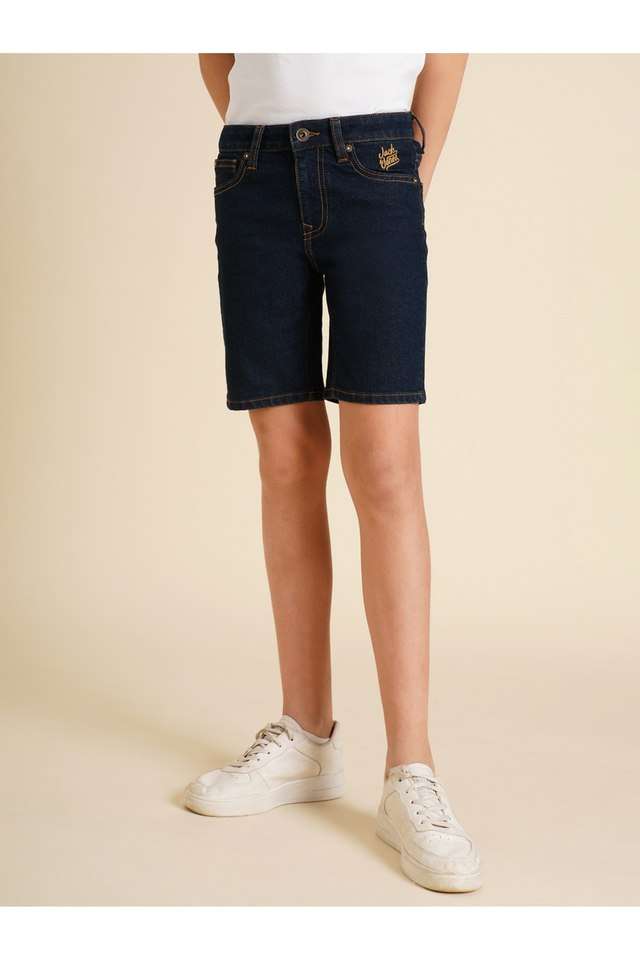 Solid-Cotton-Regular-Fit-Boys-Shorts