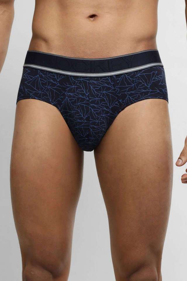Printed-Blended-Fabric-Elasticated-Men-s-Briefs