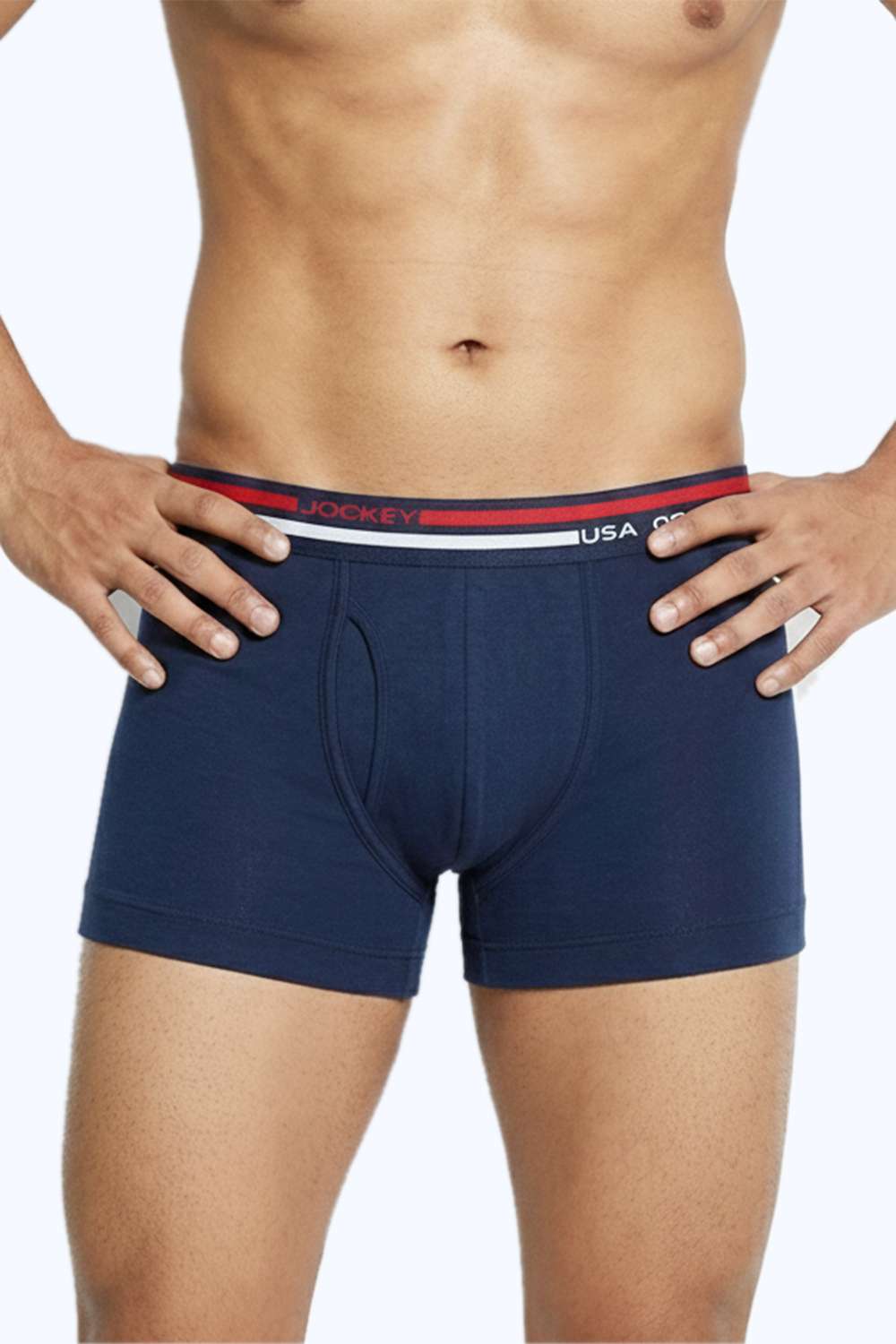 Solid-Blended-Fabric-Men-s-Trunks