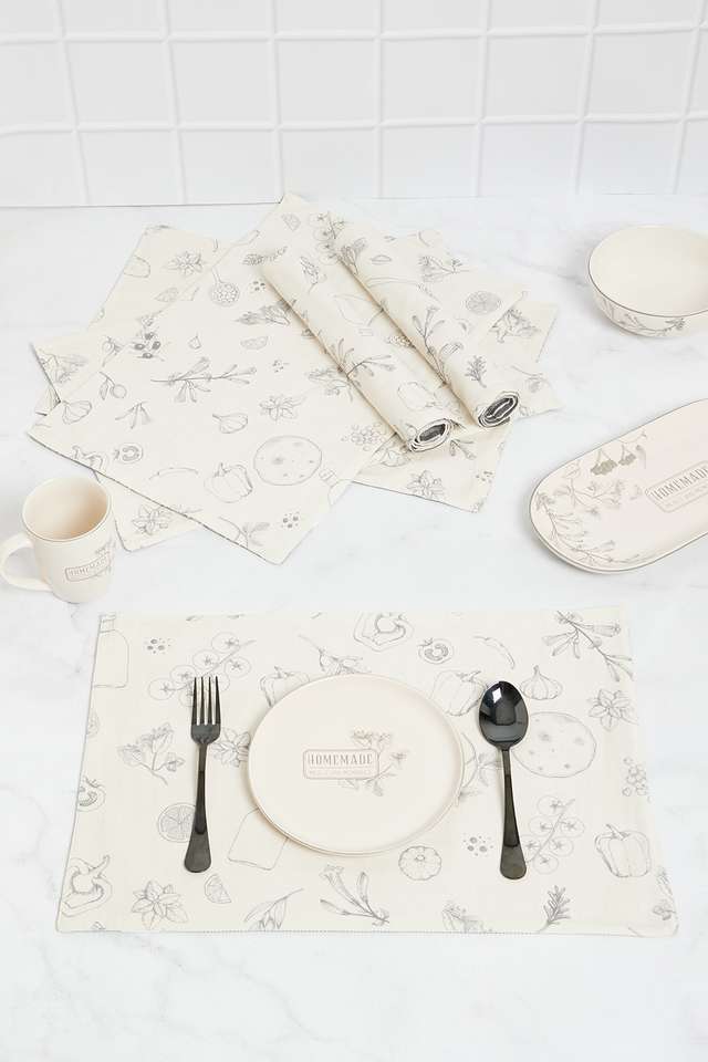 Cotton-Reversible-Placemat-Set-Of-6