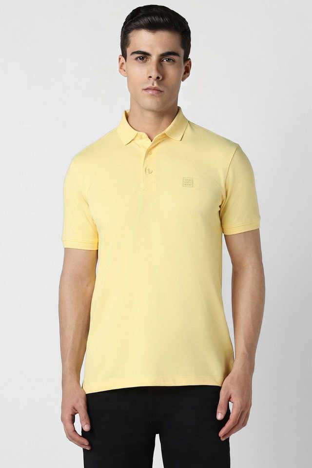 Solid-Cotton-Regular-Fit-Men-Polo-T-Shirt