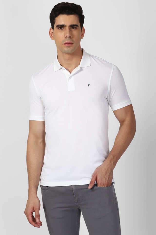Textured-Polyester-Polo-Men-s-T-Shirt