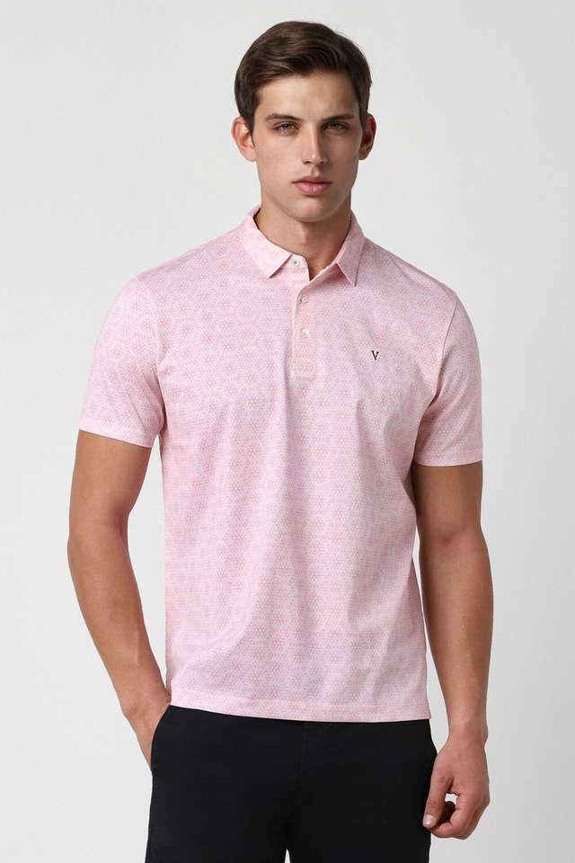 Textured-Cotton-Polo-Men-s-T-Shirt
