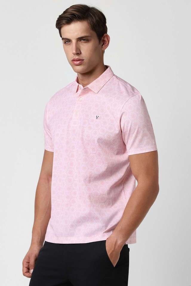 Textured-Cotton-Polo-Men-s-T-Shirt