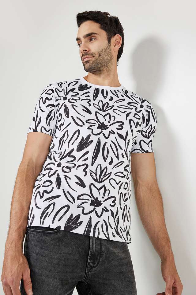 Printed-Jersey-Round-Neck-Men-s-T-Shirt