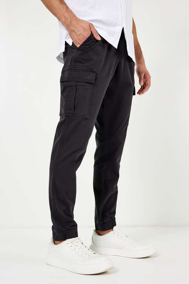 Solid-Twill-Slim-Fit-Men-s-Joggers