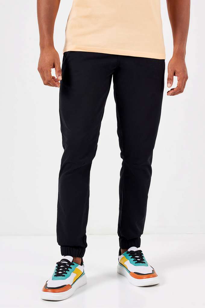 Solid-Twill-Slim-Fit-Men-s-Joggers