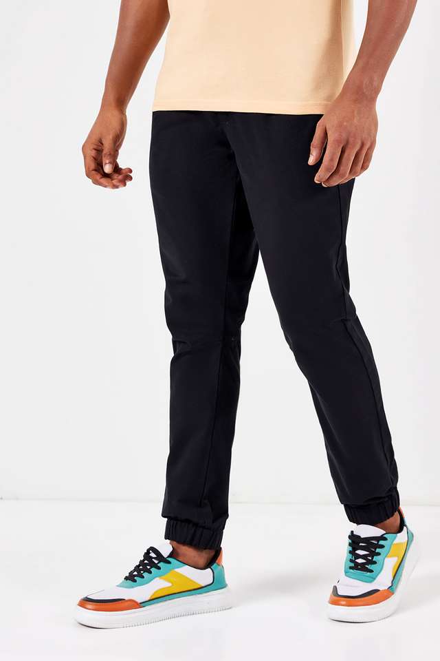 Solid-Twill-Slim-Fit-Men-s-Joggers
