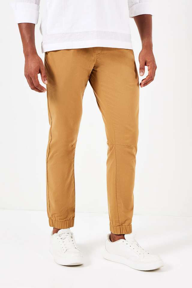 Solid-Twill-Slim-Fit-Men-s-Joggers