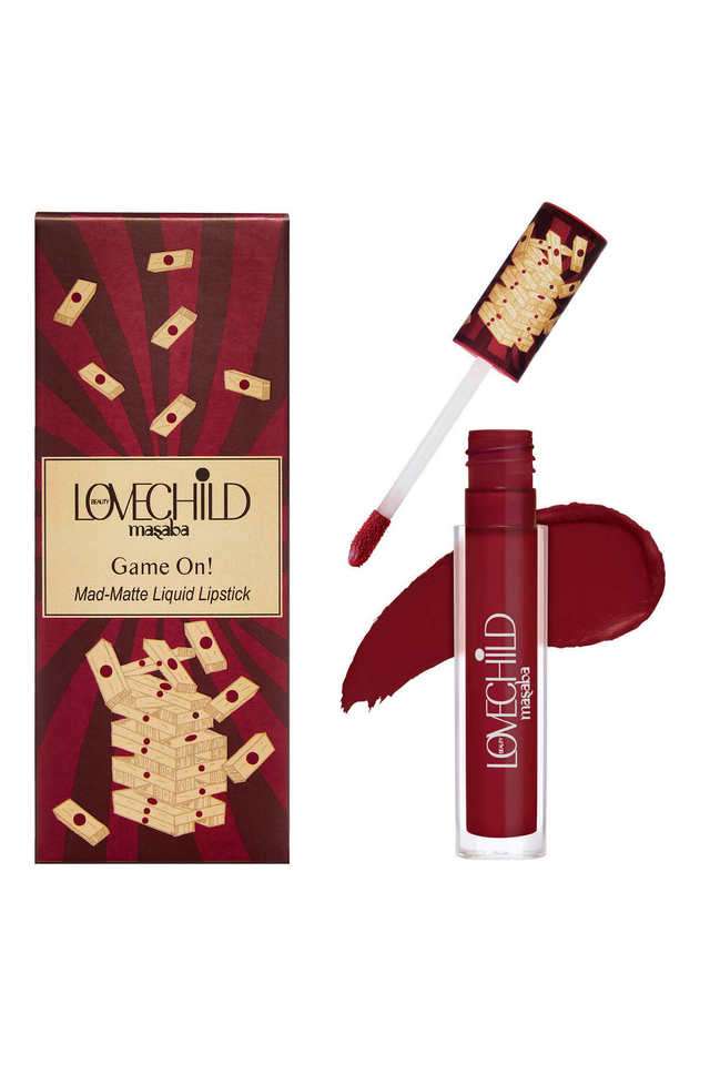 Game-On-Transfer-Proof-Mad-Matte-Liquid-Lipstick---Paraben-and-Sulphate-Free---Take-A-Dare -5-ml