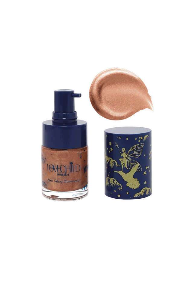 Star-Song-High-Shine-Hydrating-Highlighter-and-Illuminator-with-Hyaluronic-Acid---Caramel-Custard -25-gm