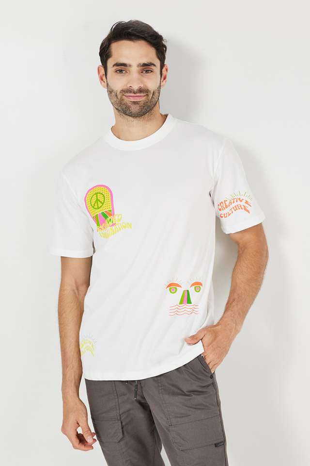 Graphic-Print-Jersey-Round-Neck-Men-s-T-Shirt