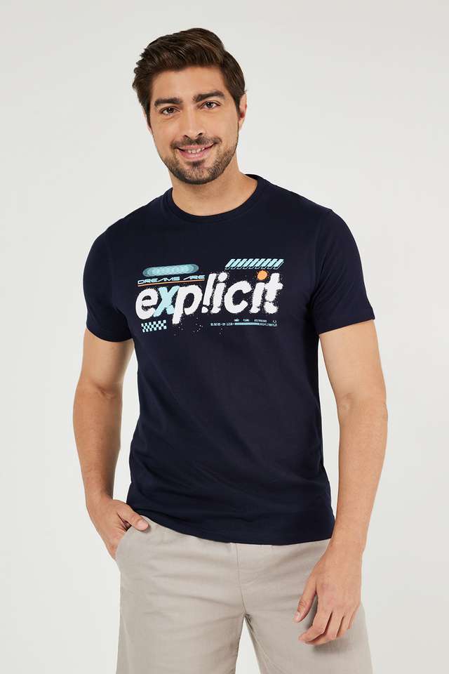Graphic-Print-Cotton-Round-Neck-Men-s-T-Shirt