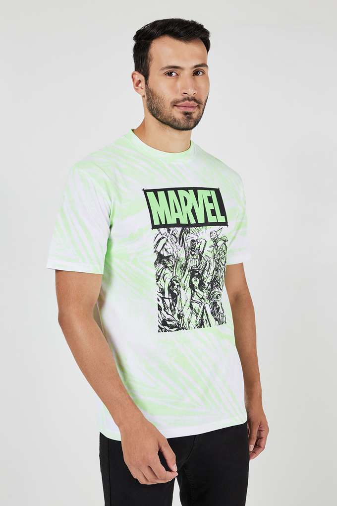 Character-Print-Cotton-Round-Neck-Men-s-T-Shirt