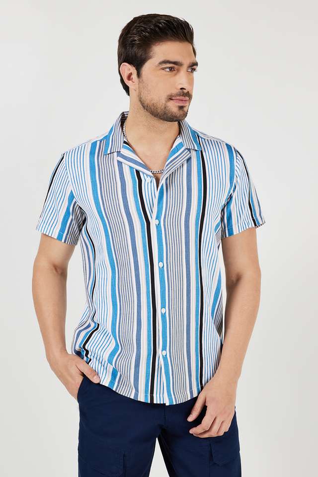 Stripes-Blended-Relaxed-Fit-Men-s-Casual-Shirt