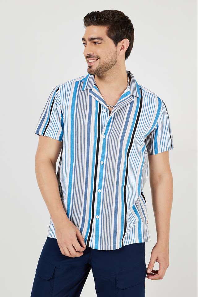 Stripes-Blended-Relaxed-Fit-Men-s-Casual-Shirt
