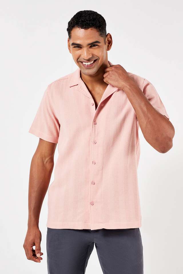 Textured-Cotton-Relaxed-Fit-Men-s-Casual-Shirt