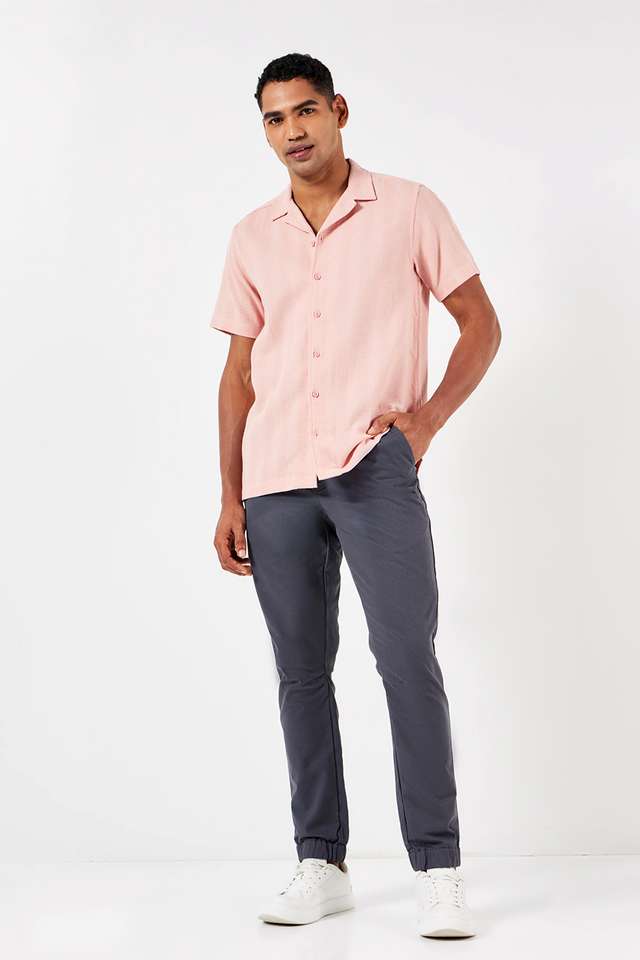 Textured-Cotton-Relaxed-Fit-Men-s-Casual-Shirt