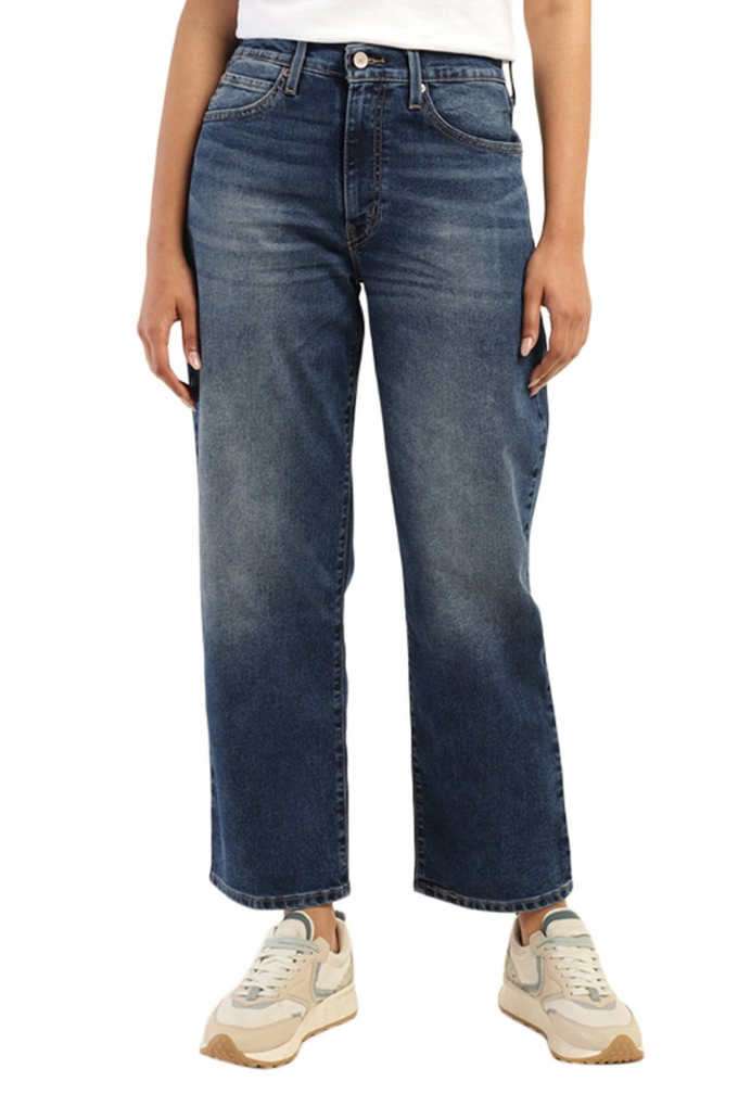 Light-Wash-Cotton-Straight-Fit-Women-s-Jeans