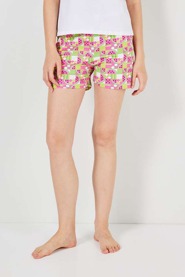 Mid-Thigh-Cotton-Women-s-Casual-Wear-Shorts