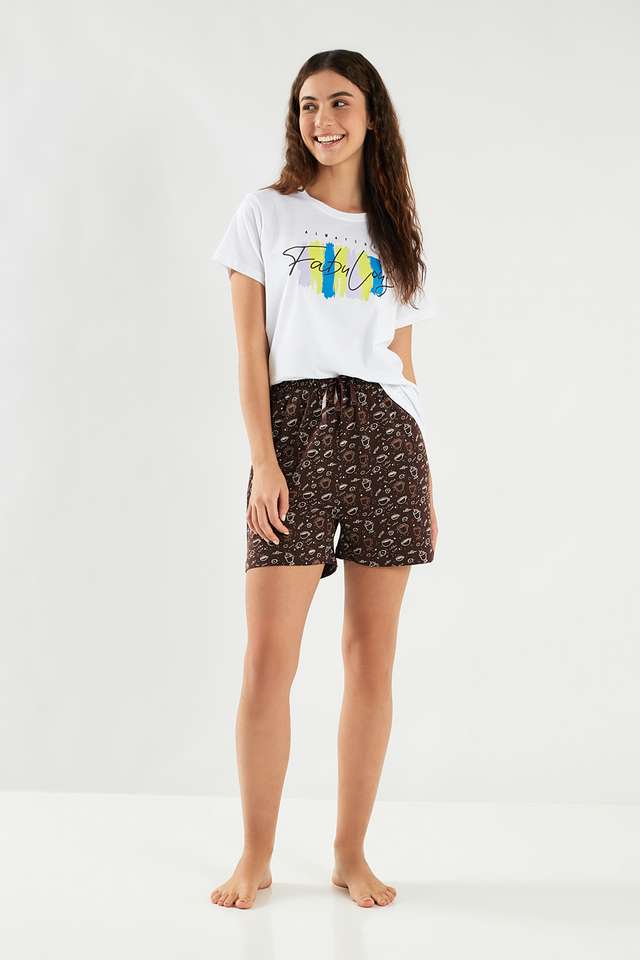 Regular-Fit-Cotton-Women-s-Casual-Wear-Shorts