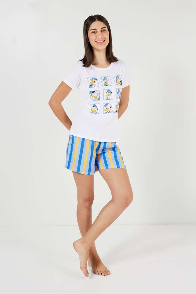 Half-Sleeves-Cotton-Women-s-Nightsuit