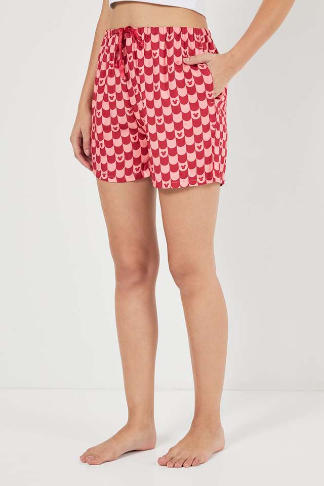 Mid-Thigh-Viscose-Women-s-Casual-Wear-Shorts