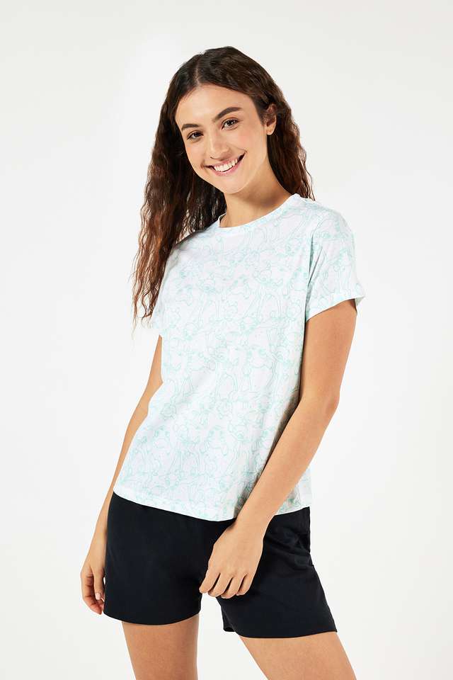 Printed-Cotton-Round-Neck-Women-s-T-Shirt