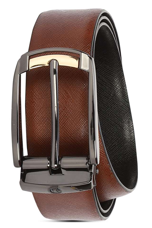 Solid-Leather-Men-s-Single-Side-Belt