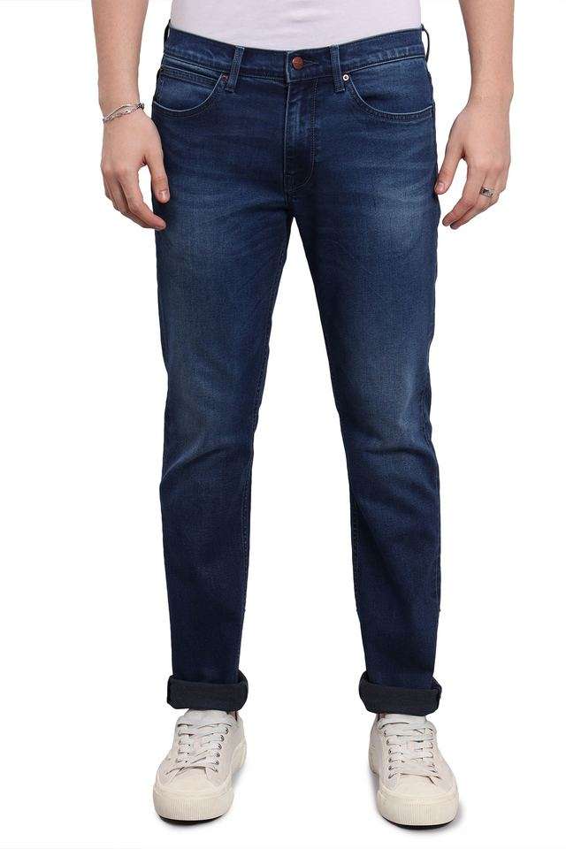 Light-Wash-Cotton-Tapered-Fit-Men-s-Jeans
