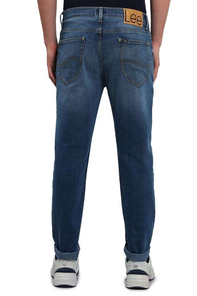 Light-Wash-Cotton-Tapered-Fit-Men-s-Jeans