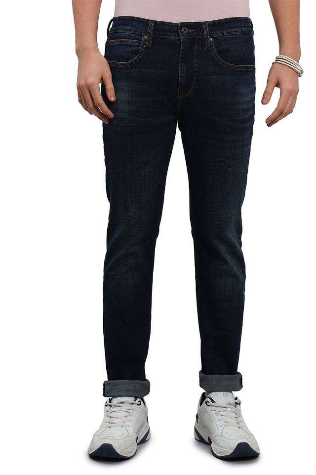 Light-Wash-Cotton-Slim-Fit-Men-s-Jeans