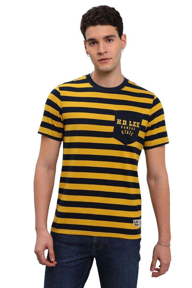 Stripes-Cotton-Round-Neck-Men-s-T-Shirt