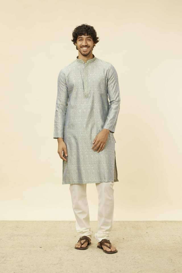 Jaquard-Full-Length-Viscose-Men-s-Kurta-Set