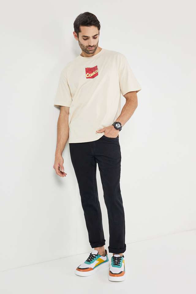 Character-Print-Jersey-Round-Neck-Men-s-T-Shirt