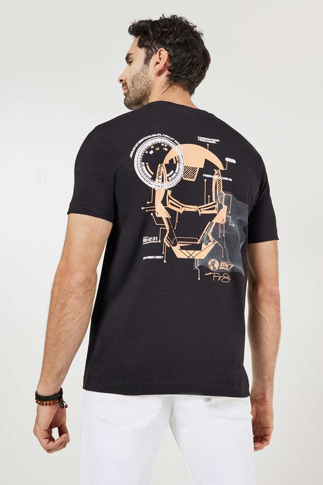 Character-Print-Jersey-Round-Neck-Men-s-T-Shirt