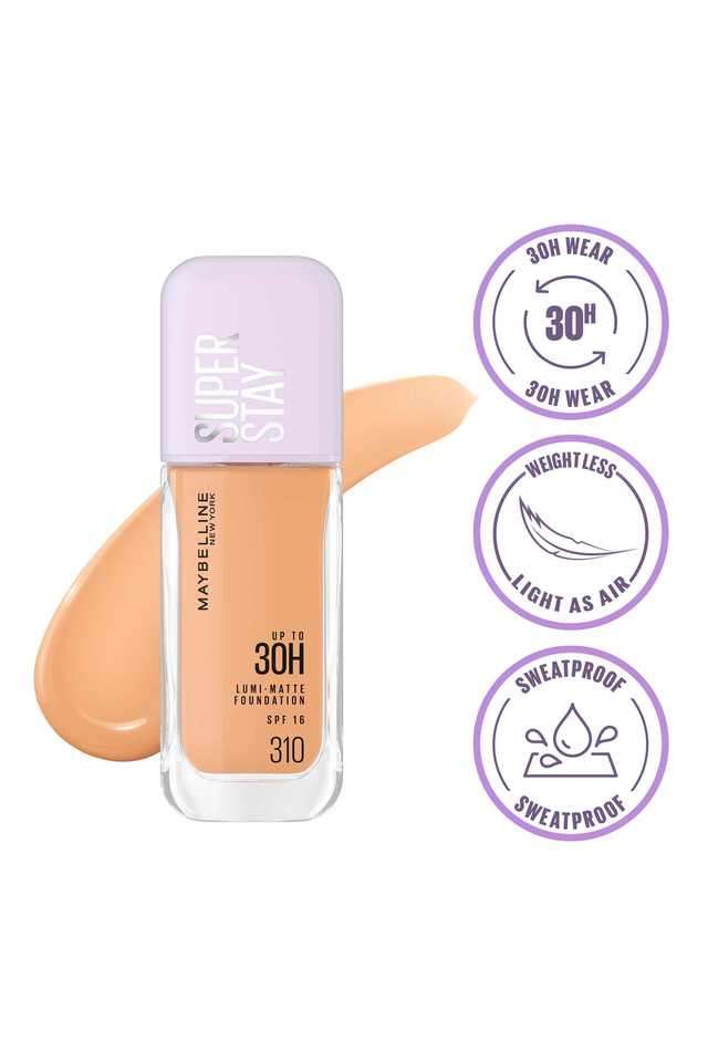 Super-Stay-Lumi-Matte-Sweatproof-Liquid-Foundation -30Hrs-Longwear-Yet-Light-As-Air -Transferproof-with-SPF16---Shade-310 -35-gm
