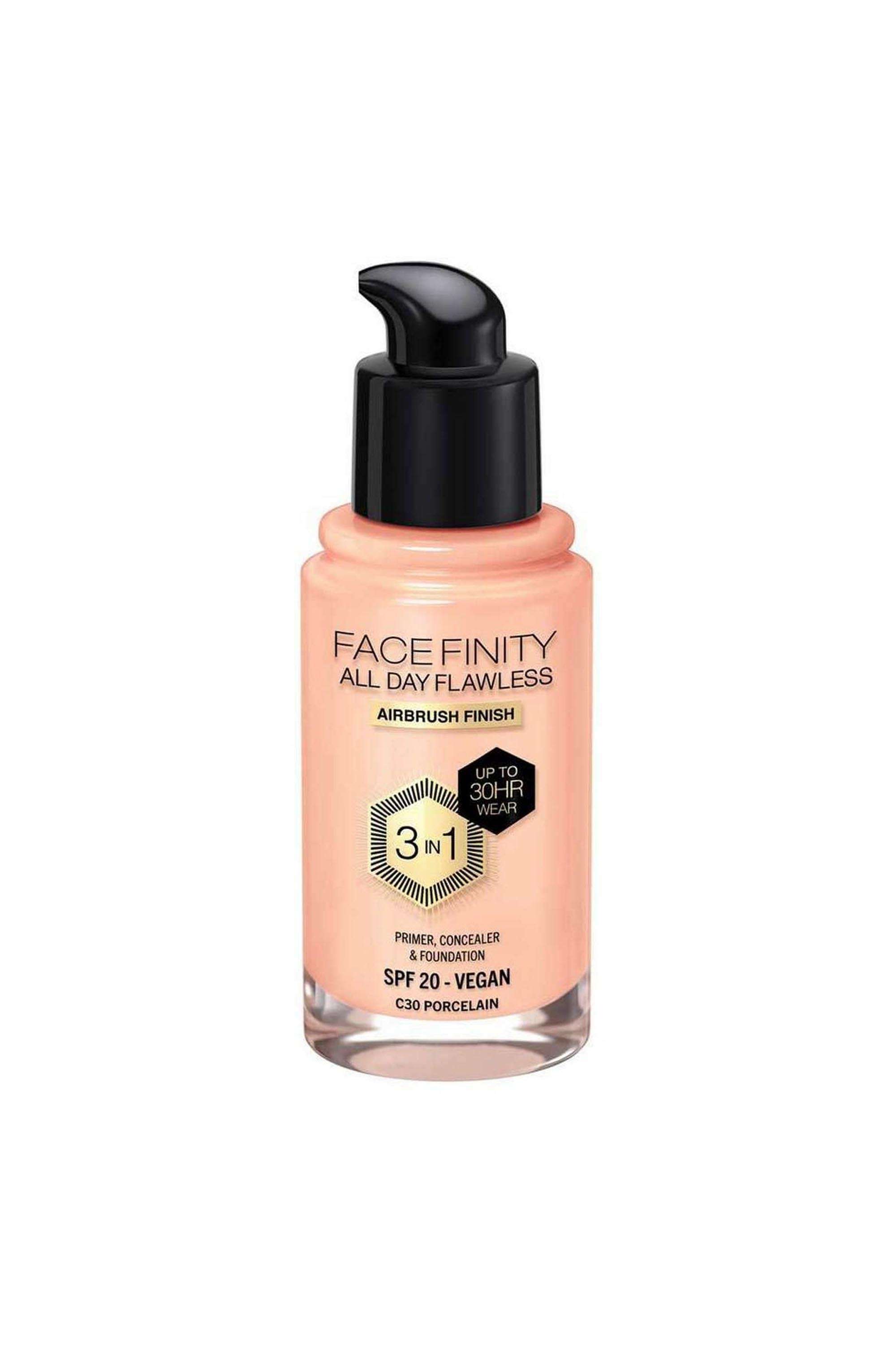 Face-Finity-All-Day-Flawless-3-In-1-Foundation---Porcelain -30-ml