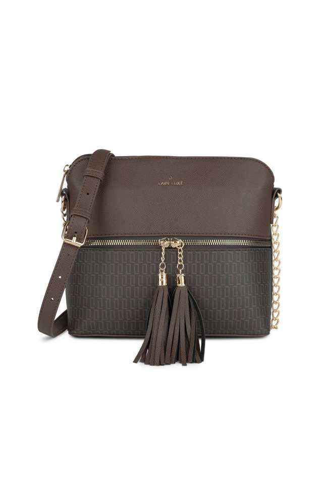 Mono-Tiara-Synthetic-Zipper-Closure-Women-s-Sling-Bag