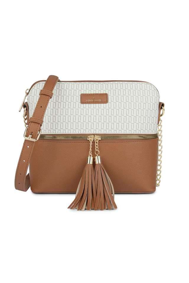 Mono-Tiara-Synthetic-Zipper-Closure-Women-s-Sling-Bag