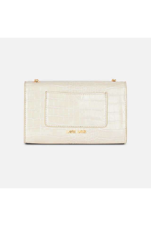 Crocflap-Synthetic-Zipper-Closure-Women-s-Sling-Bag