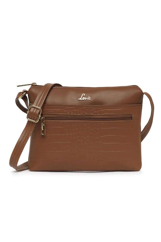 Slimcroc-Synthetic-Zipper-Closure-Women-s-Sling-Bag