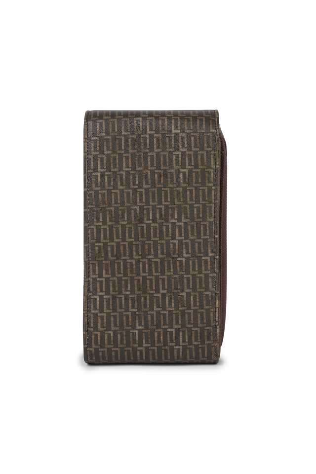 Lx-Mono-Synthetic-Zipper-Closure-Women-s-Wallet