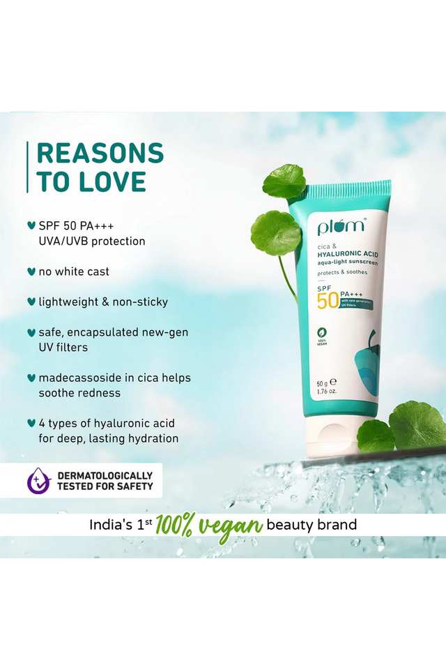 Cica-and-Hyaluronic-Acid-Aqua-Light-Sunscreen---50-gm