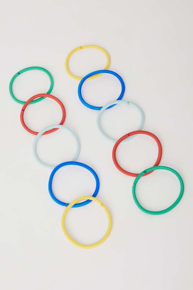 Multicolor-Elastic-Rubber-Band---Pack-of-10