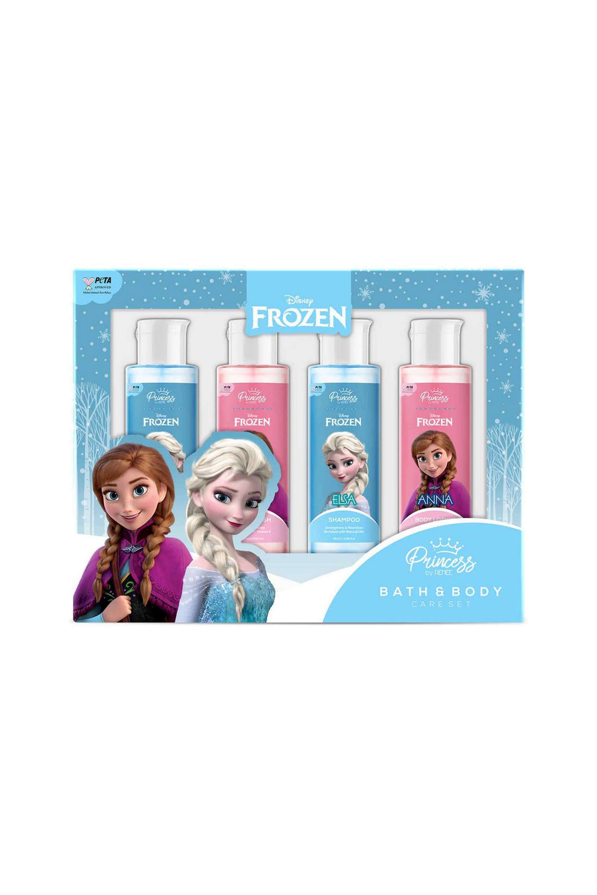 Disney-Frozen-Princess-By-Bath-&-Body-Care-4-Piece-Set