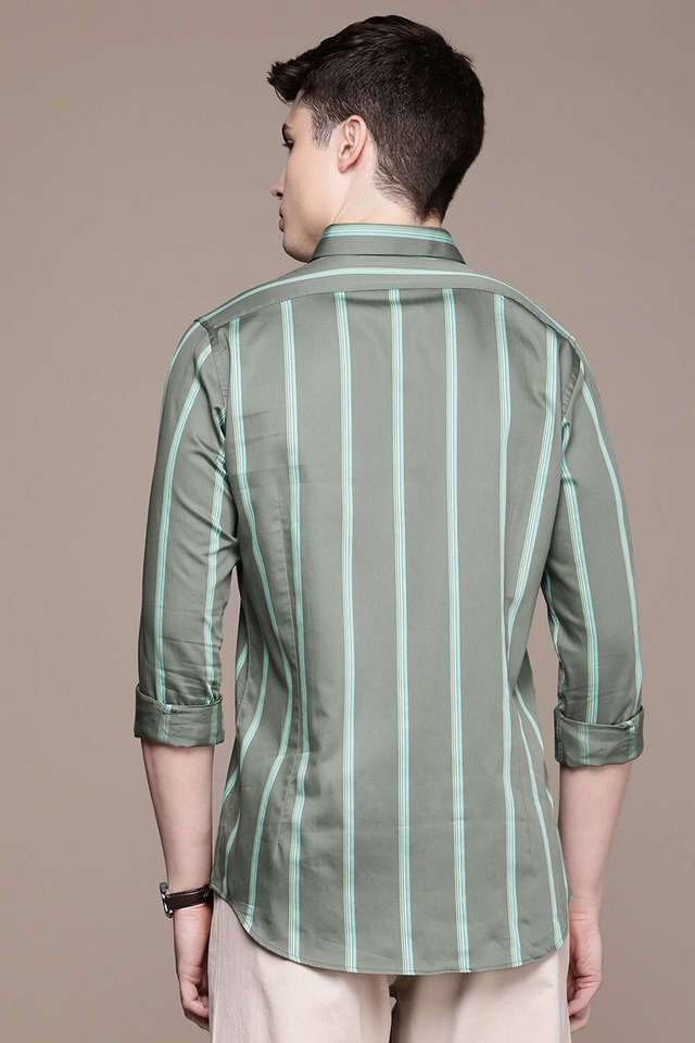 Stripes-Cotton-Regular-Fit-Men-s-Casual-Wear-Shirt