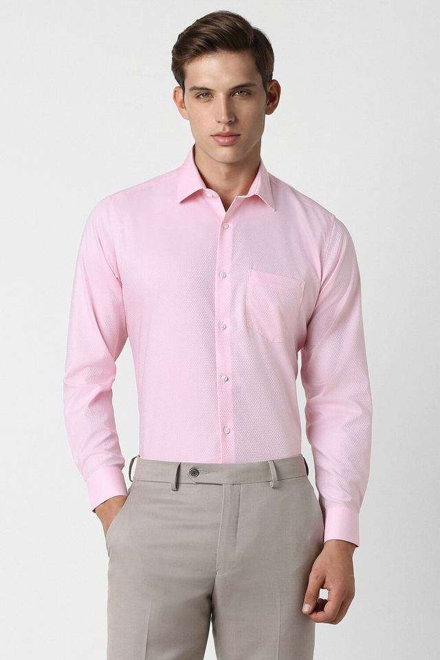 Textured-Cotton-Regular-Fit-Men-s-Formal-Shirt